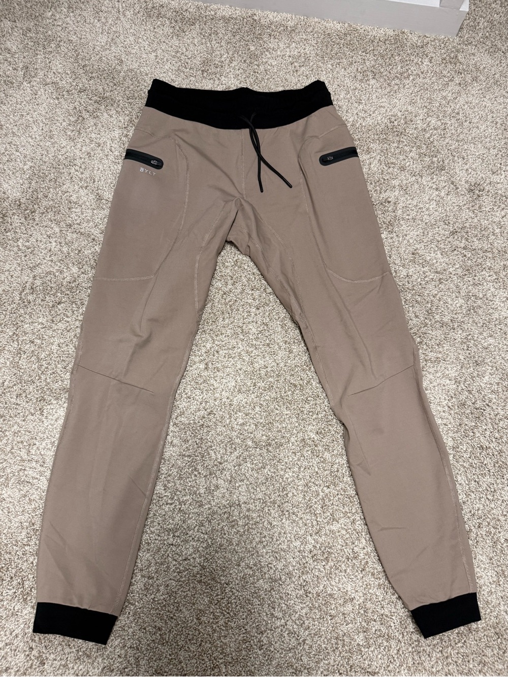 Men’s BYLT Basics Men's Taupe Jogger Pants - Medium
